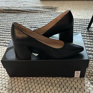 Black Leather Heel | Naturalizer Licia 27 edit